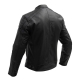 KURTKA MOTOCYKLOWA SKÓRZANA BROGER LEGEND BLACK