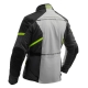 KURTKA MOTOCYKLOWA TEKSTYLNA BROGER OVERLAND BLACK GREY FLUO YELLOW