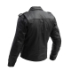 KURTKA MOTOCYKLOWA SKÓRZANA BROGER ROCKER BLACK