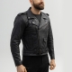 KURTKA MOTOCYKLOWA SKÓRZANA BROGER ROCKER BLACK