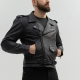 KURTKA MOTOCYKLOWA SKÓRZANA BROGER ROCKER BLACK