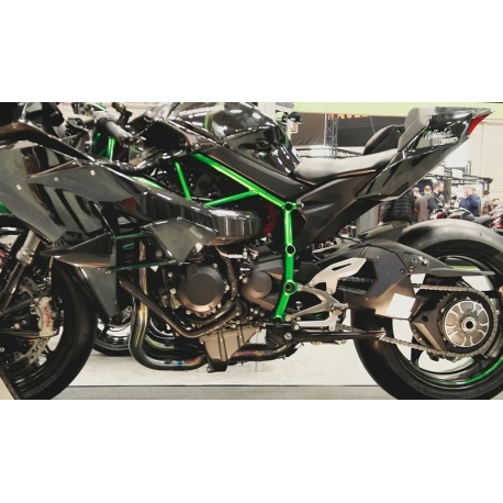 ZESTAW OSŁON PRZECIWBŁOTNYCH RG RACING EAZI-GRIP SCUFF GUARD KIT KAWASAKI NINJA H2/H2R 15-
