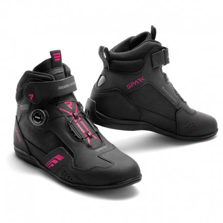 BUTY MOTOCYKLOWE REBELHORN SPARK 3 BLACK PINK