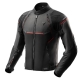 KURTKA MOTOCYKLOWA TEKSTYLNA REBELHORN SWIFT BLACK DARK GREY RED