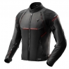KURTKA MOTOCYKLOWA TEKSTYLNA REBELHORN SWIFT BLACK DARK GREY RED