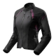 KURTKA MOTOCYKLOWA TEKSTYLNA DAMSKA REBELHORN SWIFT BLACK DARK GREY PINK