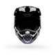 KASK MOTOCYKLOWY JUNIOR FOX V1 DIFFUSE SE BLACK
