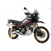 CROSSPRO GMOLE ALUMINIOWE OSŁONY SILNIKA I CHŁODNIC APRILIA TUAREG 660 '23-'25 KOLOR CZARNY MAT (PASUJE DO ORYGINALNEJ PŁYTY)