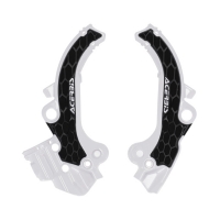 ACERBIS OSŁONY RAMY X-GRIP KTM SX 65 '24-'26, GAS GAS MC 65 '24-'26, HUSQVARNA TC 65 '24'-26 KOLOR BIAŁY / CZARNY