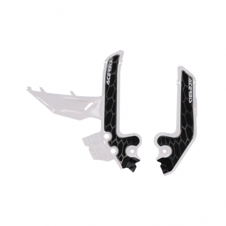 ACERBIS OSŁONY RAMY X-GRIP KTM SX 85 '25-'26, GAS GAS MC 85 '25-'26 KOLOR BIAŁY / CZARNY