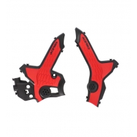 ACERBIS OSŁONY RAMY X-GRIP HONDA CRF 250 L '21-'24, CRF 300 L '21-'26, CRF 300 RALLY '21-'24 KOLOR CZERWONY / CZARNY