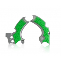 ACERBIS OSŁONY RAMY X-GRIP KAWASAKI KX 250 F '15-'20 ( KXF 250 ) KOLOR ZIELONY / SZARY