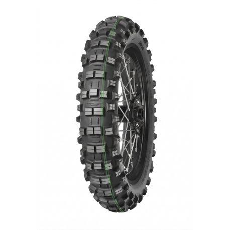 MITAS OPONA 140/80-18 TERRA FORCE-EF SUPER SOFT 70M TT (PODWÓJNY ZIELONY PASEK) TYŁ DOT 12/2023 (zamiennik:70000198) (460072)