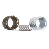 HINSON ZESTAW TARCZE SPRZĘGŁOWE Z PRZEKŁADKAMI I SPRĘŻYNAMI HONDA CRF 450R '17-'20 CRF 450X '19-'26 (FSC CLUTCH PLATE & SPRING 
