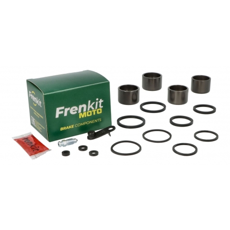 FRENKIT MOTO 2026/05 ZESTAW NAPRAWCZY ZACISKU HAMULCOWEGO (USZCZELNIENIA + TŁOCZKI) NISSIN (TŁOCZEK FI 32 / 34MM) PRZÓD HONDA CB
