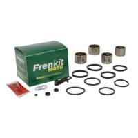 FRENKIT MOTO 2026/05 ZESTAW NAPRAWCZY ZACISKU HAMULCOWEGO (USZCZELNIENIA + TŁOCZKI) NISSIN (TŁOCZEK FI 27 / 30MM) PRZÓD HONDA CB