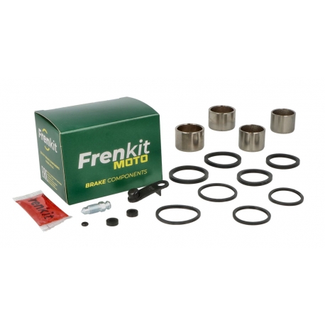 FRENKIT MOTO 2026/05 ZESTAW NAPRAWCZY ZACISKU HAMULCOWEGO (USZCZELNIENIA + TŁOCZKI) NISSIN (TŁOCZEK FI 27 / 30MM) PRZÓD HONDA CB