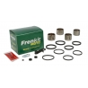 FRENKIT MOTO 2026/05 ZESTAW NAPRAWCZY ZACISKU HAMULCOWEGO (USZCZELNIENIA + TŁOCZKI) NISSIN (TŁOCZEK FI 27 / 30MM) PRZÓD HONDA CB