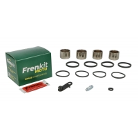 FRENKIT MOTO 2026/05 ZESTAW NAPRAWCZY ZACISKU HAMULCOWEGO (USZCZELNIENIA + TŁOCZKI) NISSIN (TŁOCZEK FI 30 / 32MM) PRZÓD HONDA VF