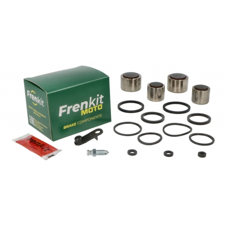 FRENKIT MOTO 2026/05 ZESTAW NAPRAWCZY ZACISKU HAMULCOWEGO (USZCZELNIENIA + TŁOCZKI) TOKICO (TŁOCZEK FI 27 / 34MM) PRZÓD KAWASAKI