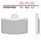 BREMBO 2026/05 KLOCKI HAMULCOWE KH454 SINTER SA (SPIEK METALICZNY) PRZÓD (ECE R90)