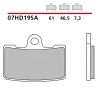 BREMBO 2026/05 KLOCKI HAMULCOWE KH454 SINTER SA (SPIEK METALICZNY) PRZÓD (ECE R90)