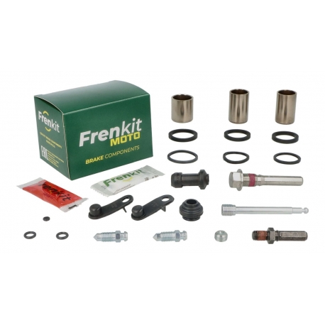 FRENKIT MOTO 2026/05 ZESTAW NAPRAWCZY ZACISKU HAMULCOWEGO (KOMPLETNY / SUPERKIT) NISSIN (TŁOCZEK FI 23 / 25MM) TYŁ HONDA CBR 110