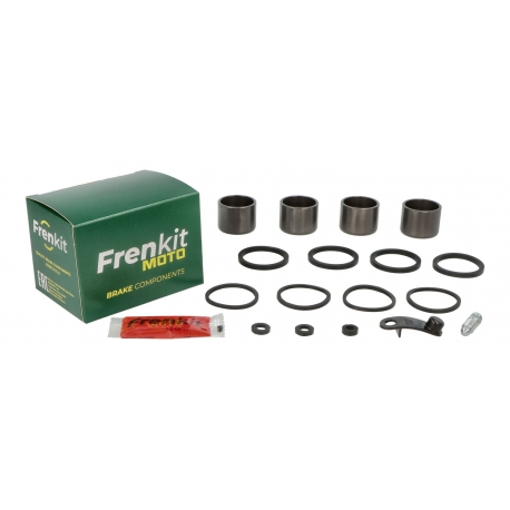 FRENKIT MOTO 2026/05 ZESTAW NAPRAWCZY ZACISKU HAMULCOWEGO (USZCZELNIENIA + TŁOCZKI) NISSIN (TŁOCZEK FI 30MM) PRZÓD KAWASAKI GTR 