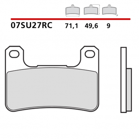 BREMBO 2026/05 KLOCKI HAMULCOWE KH379 RACING RC PRZÓD