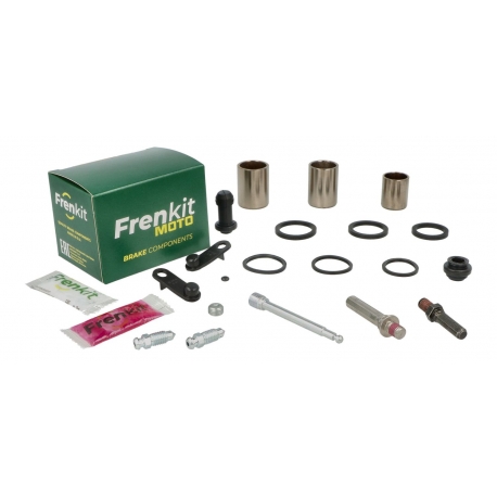 FRENKIT MOTO 2026/05 ZESTAW NAPRAWCZY ZACISKU HAMULCOWEGO (KOMPLETNY / SUPERKIT) NISSIN (TŁOCZEK FI 23 / 25 / 27MM) PRZÓD HONDA 