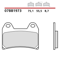 BREMBO 2026/05 KLOCKI HAMULCOWE KH244 GENUINE SINTER (SPIEK METALICZNY MIESZANKA OEM) PRZÓD/TYŁ