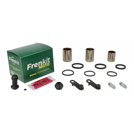 FRENKIT MOTO 2026/05 ZESTAW NAPRAWCZY ZACISKU HAMULCOWEGO (USZCZELNIENIA + TŁOCZKI) NISSIN (TŁOCZEK FI 23 / 25 / 27MM) PRZÓD HON