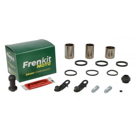 FRENKIT MOTO 2026/05 ZESTAW NAPRAWCZY ZACISKU HAMULCOWEGO (USZCZELNIENIA + TŁOCZKI) NISSIN (TŁOCZEK FI 23 / 25 / 25MM) PRZÓD HON