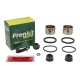 FRENKIT MOTO 2026/05 ZESTAW NAPRAWCZY ZACISKU HAMULCOWEGO (USZCZELNIENIA + TŁOCZKI) NISSIN (TŁOCZEK FI 30MM) PRZÓD HONDA CB 400 