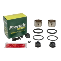 FRENKIT MOTO 2026/05 ZESTAW NAPRAWCZY ZACISKU HAMULCOWEGO (USZCZELNIENIA + TŁOCZKI) NISSIN (TŁOCZEK FI 30MM) PRZÓD HONDA CB 400 
