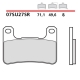 BREMBO 2026/05 KLOCKI HAMULCOWE KH379 SINTER (SPIEK METALICZNY) RACING ROAD SR PRZÓD (ECE R90)