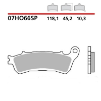 BREMBO 2026/05 KLOCKI HAMULCOWE KH388/2 SINTER SP (SPIEK METALICZNY) TYŁ (ECE R90)
