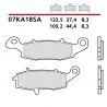 BREMBO 2026/05 KLOCKI HAMULCOWE KH231 SINTER SA (SPIEK METALICZNY) PRZÓD (ECE R90)