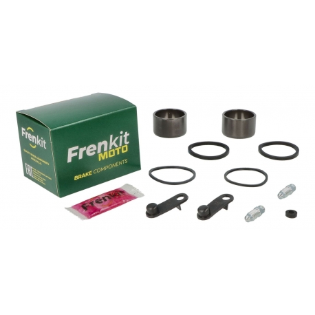 FRENKIT MOTO 2026/05 ZESTAW NAPRAWCZY ZACISKU HAMULCOWEGO (USZCZELNIENIA + TŁOCZKI) NISSIN (TŁOCZEK FI 38MM) TYŁ KAWASAKI GTR 14