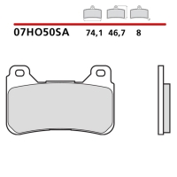 BREMBO 2026/05 KLOCKI HAMULCOWE KH390 SINTER SA (SPIEK METALICZNY) PRZÓD (ECE R90)