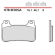 BREMBO 2026/05 KLOCKI HAMULCOWE KH390 SINTER SA (SPIEK METALICZNY) PRZÓD (ECE R90)