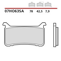 BREMBO 2026/05 KLOCKI HAMULCOWE KH700 SINTER SA (SPIEK METALICZNY) PRZÓD (ECE R90)