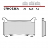 BREMBO 2026/05 KLOCKI HAMULCOWE KH700 SINTER SA (SPIEK METALICZNY) PRZÓD (ECE R90)