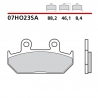 BREMBO 2026/05 KLOCKI HAMULCOWE KH124 SINTER SA (SPIEK METALICZNY) PRZÓD (ECE R90)