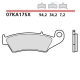 BREMBO 2026/05 KLOCKI HAMULCOWE KH185 RACING OFF ROAD SINTER SX (SPIEK METALICZNY) PRZÓD/TYŁ