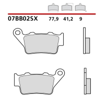 BREMBO 2026/05 KLOCKI HAMULCOWE KH208 RACING OFF ROAD SINTER SX (SPIEK METALICZNY) PRZÓD/TYŁ