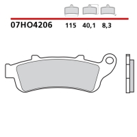 BREMBO 2026/05 KLOCKI HAMULCOWE KH261 / KH281 GENUINE CARBON CERAMIC (PÓŁMETALICZNE MIESZANKA OEM) PRZÓD/TYŁ