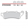 BREMBO 2026/05 KLOCKI HAMULCOWE KH261 / KH281 GENUINE CARBON CERAMIC (PÓŁMETALICZNE MIESZANKA OEM) PRZÓD/TYŁ