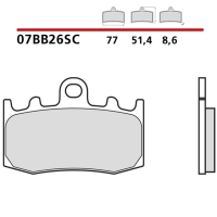 BREMBO 2026/05 KLOCKI HAMULCOWE KH335 SINTER LA (SPIEK METALICZNY) PRZÓD (ECE R90)