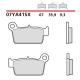 BREMBO 2026/05 KLOCKI HAMULCOWE KH367 RACING OFF ROAD SINTER SX (SPIEK METALICZNY) PRZÓD/TYŁ